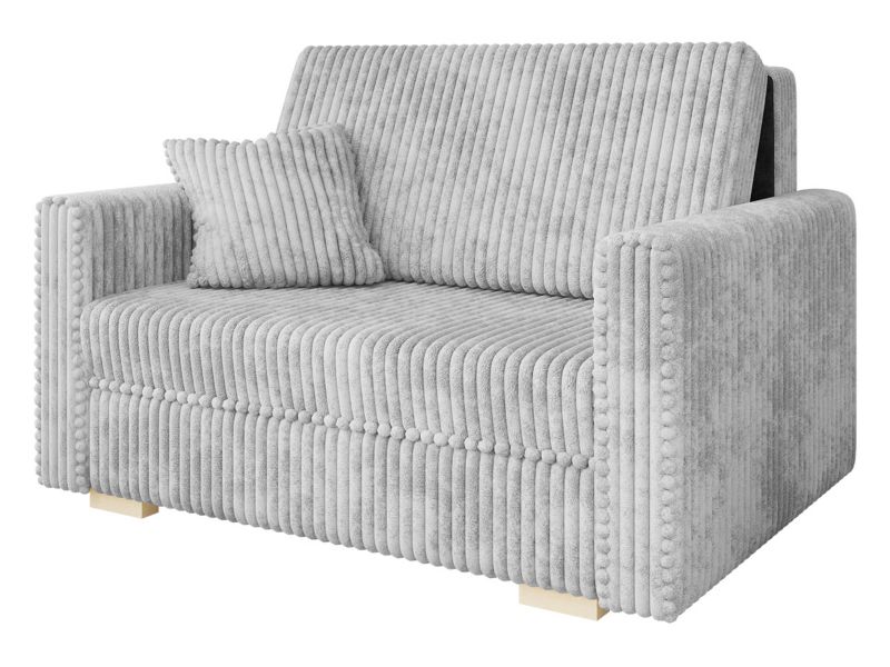 Kanapa rozkładana MIRJAN 24 Viva Piano II popielaty sztruks 1 szt.