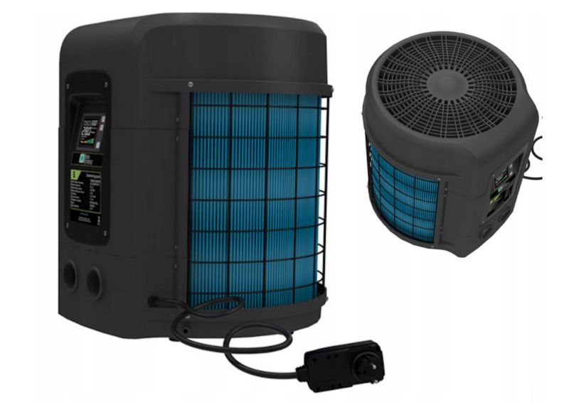 Pompa ciepła do basenu podgrzewacz wody Coil ogrzewanie wody do 25m3 moc 8kW 1szt