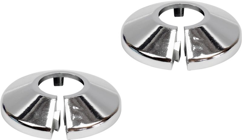 Rozetka dzielona Tycner fi 22 mm chrom 2 szt.