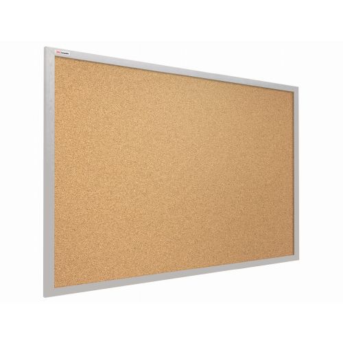 Tablica korkowa 60x40 cm ALLboards rama drewniana szara 1 szt.