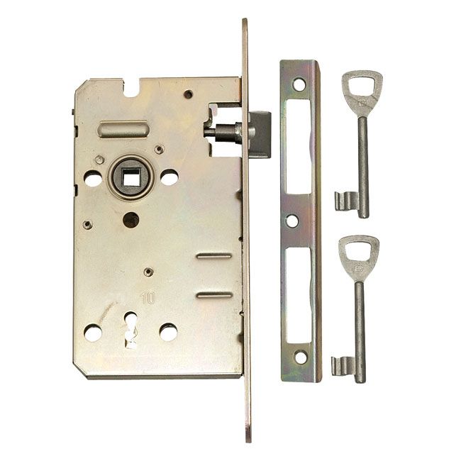 Zamek zastawkowy LOB na klucz 72 / 60 ocynkowany