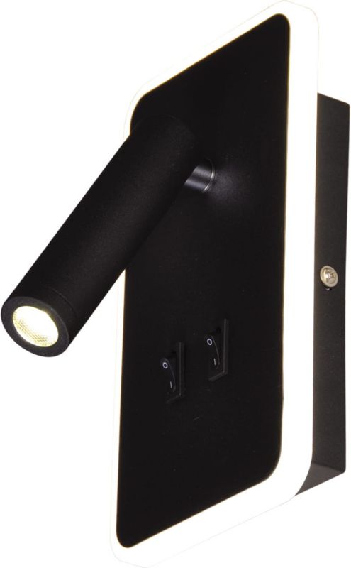 Kinkiet ścienny Kaja Set czarno-biały styl nowoczesny LED 10W 4000K IP20 wym: 19 x 11 x 17 cm - 1 szt.