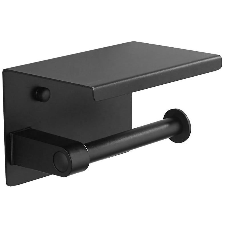 Uchwyt na papier toaletowy ścienny Mexen Inny czarny 14,3x9,5 cm 1 szt.