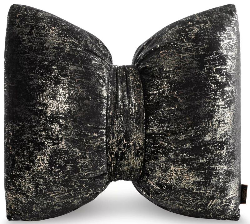 Poduszka Eurofirany Kokarda1 Nadruk Czarna 45x55 cm 1 szt.