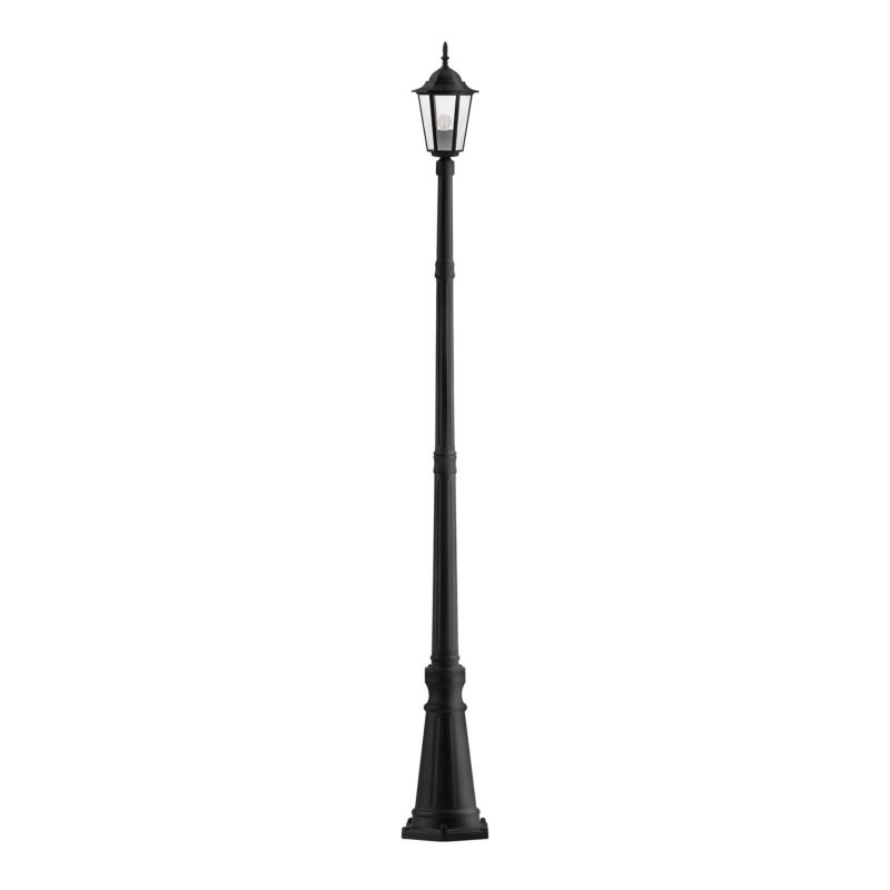 Lampa ogrodowa E27 LED MasterLED Victoria 229 cm IP44 latarnia zewnętrzna czarna 1 szt.