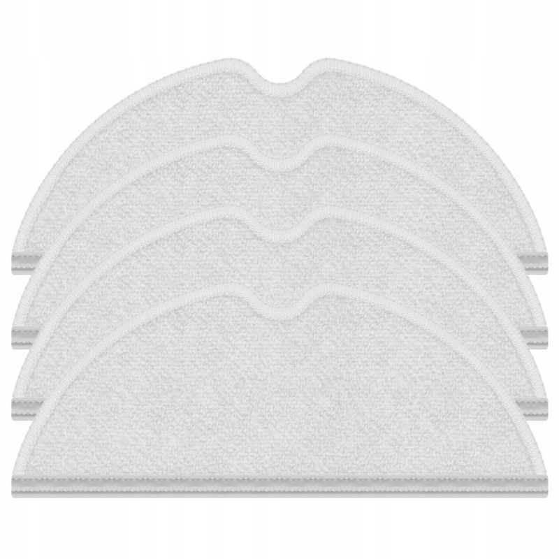 Nakładka mopująca, Sillar, mop, z mikrofibry, zamiennik, do robotów sprzątających Xiaomi Vacuum Mop 1C,4szt