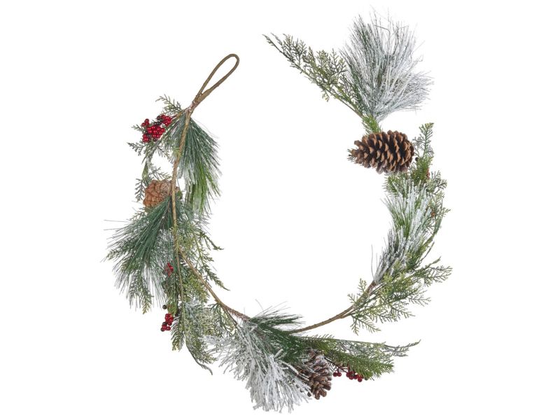 Świąteczna girlanda 150 cm zielona Soria 1 szt.