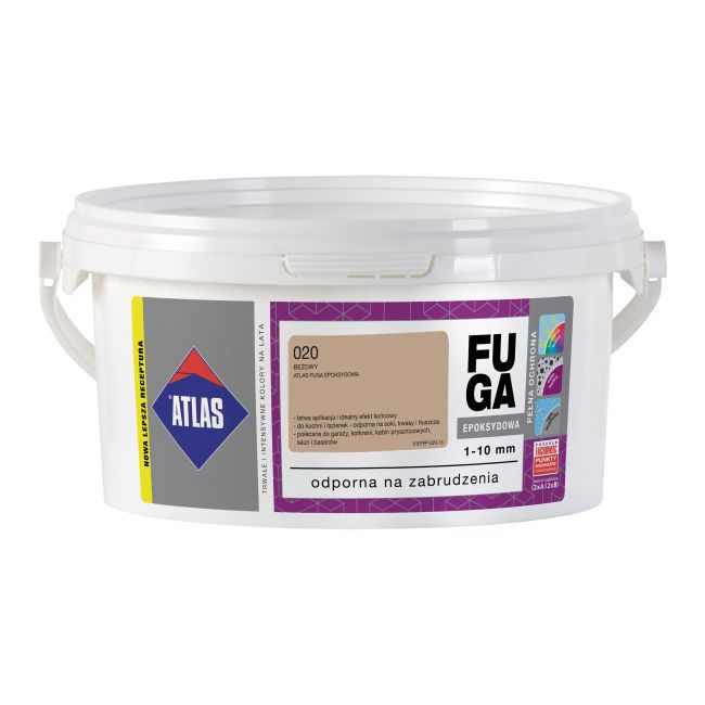 Fuga epoksydowa Atlas 020 beż 2 kg