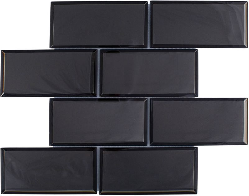 Mozaika Metro 29,8 x 29,8 cm big black