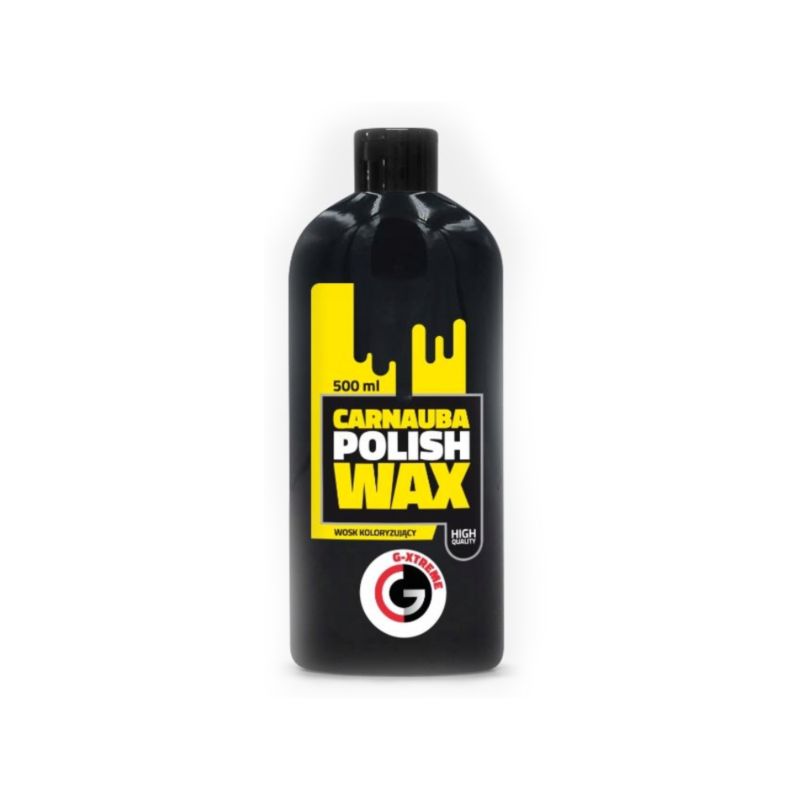 Chemia samochodowa, G-Xtreme, Carnauba, Wosk koloryzujący czarny, 0.5l, 1szt