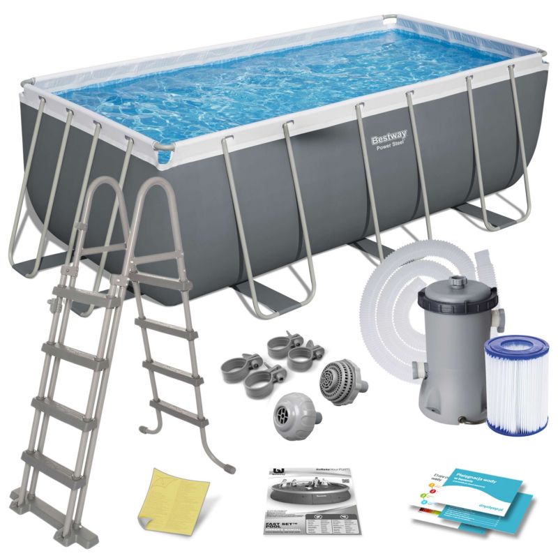 Basen ogrodowy Bestway stelażowy 412x201x122cm 56456N 1 szt.