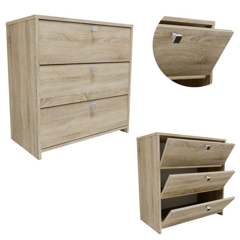 Szafka na buty Matkam MIN3SON garderoba regał dąb sonoma 1 szt.