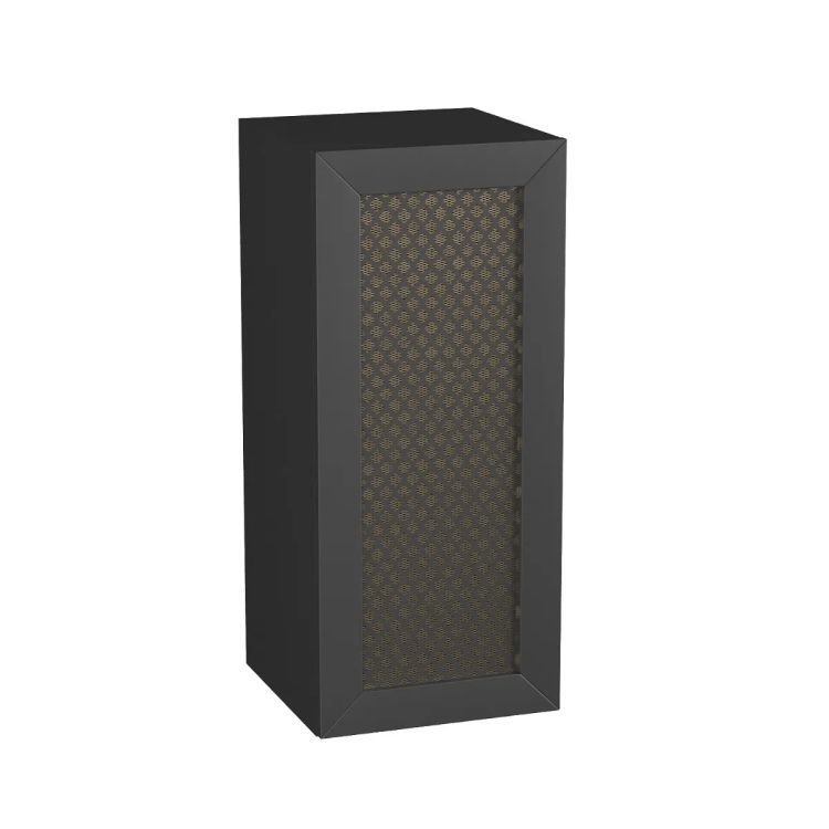 Szafka łazienkowa KROFAM CHIC 35 cm czarna półmat/złota 1 szt.