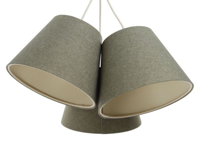 Lampa Bps Koncept wisząca ENTURO TRIO zielona 1 szt