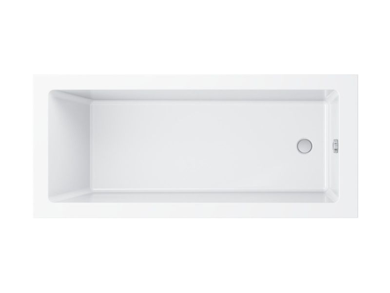 Akrylowa wanna prostokątna Ravak Natural 170x75 biała 1szt