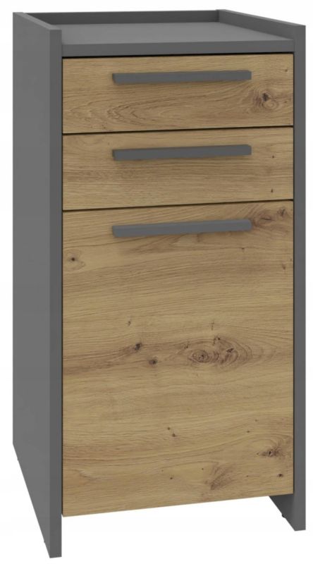 Komoda Matkam szafka ALTIVO 1D2SN artisan-antracyt 1 szt.