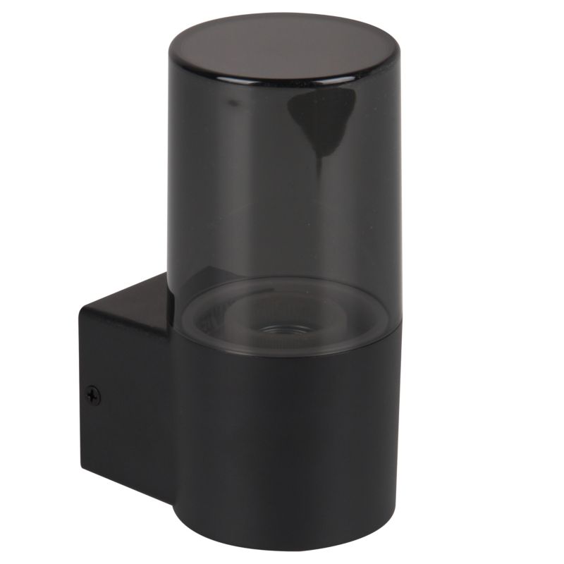 Kinkiet elewacyjny E27 LED XUDO okrągły IP44 ścienny zewnętrzny czarny 1 szt.