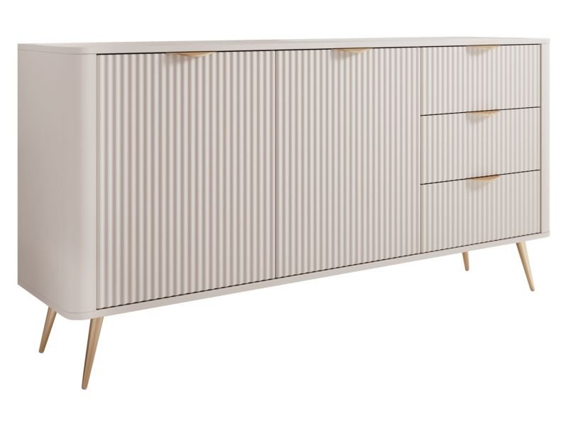 Komoda pokojowa MIRJAN 24 Lante 163 2D3S beż piaskowy 1 szt.