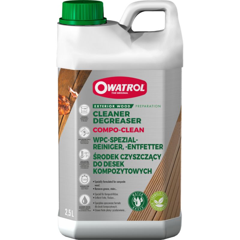Środek do czyszczenia desek kompozytowych Owatrol Compo Clean 2.5L