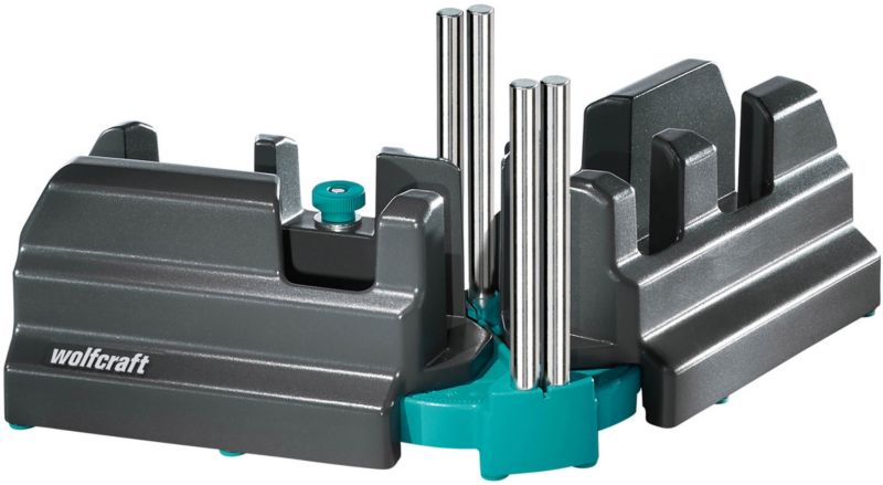 Regulowany przymiar i skrzynka uciosowa do 100 mm wolfcraft 6948200