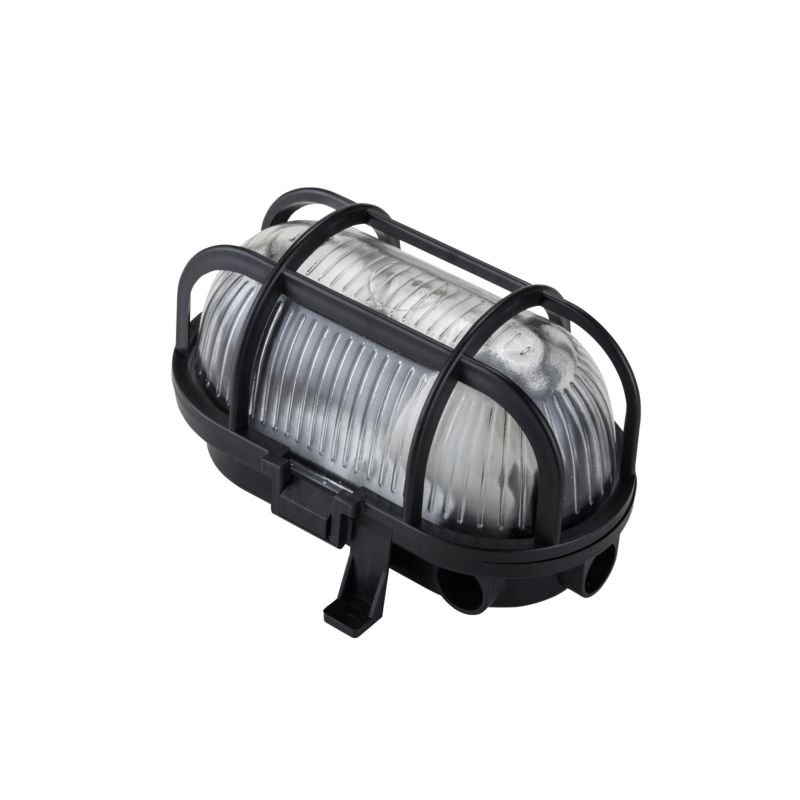 Plafon Klenova E27 IP44 czarny