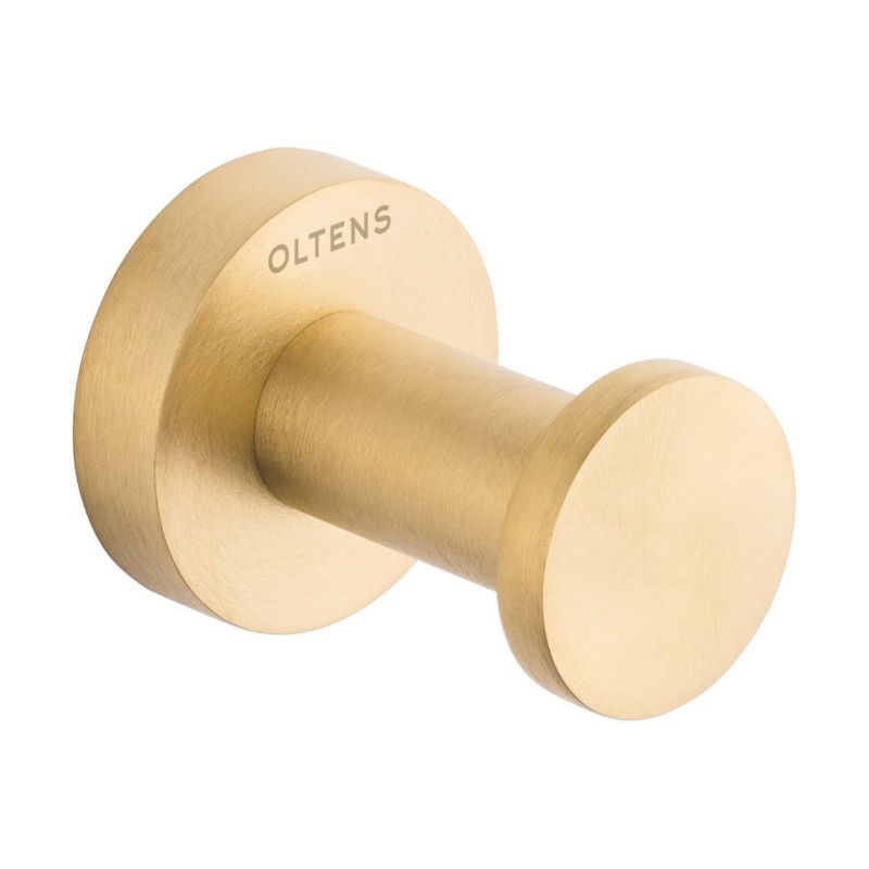 Haczyk na ręcznik Oltens Gulfoss złoto szczotkowane mosiądz 1 szt.