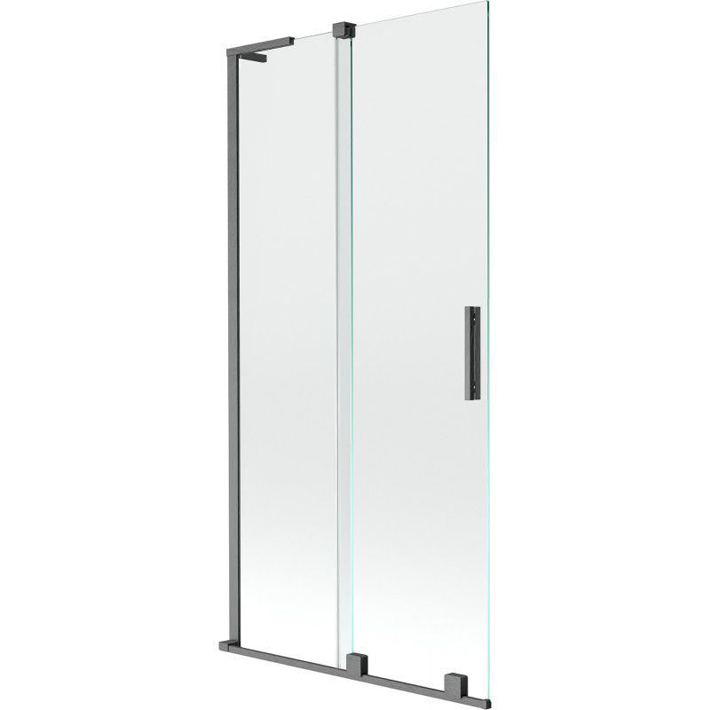 Parawan nawannowy 2-skrzydłowy Mexen Velar L gun gray 95x150 cm 1 szt.