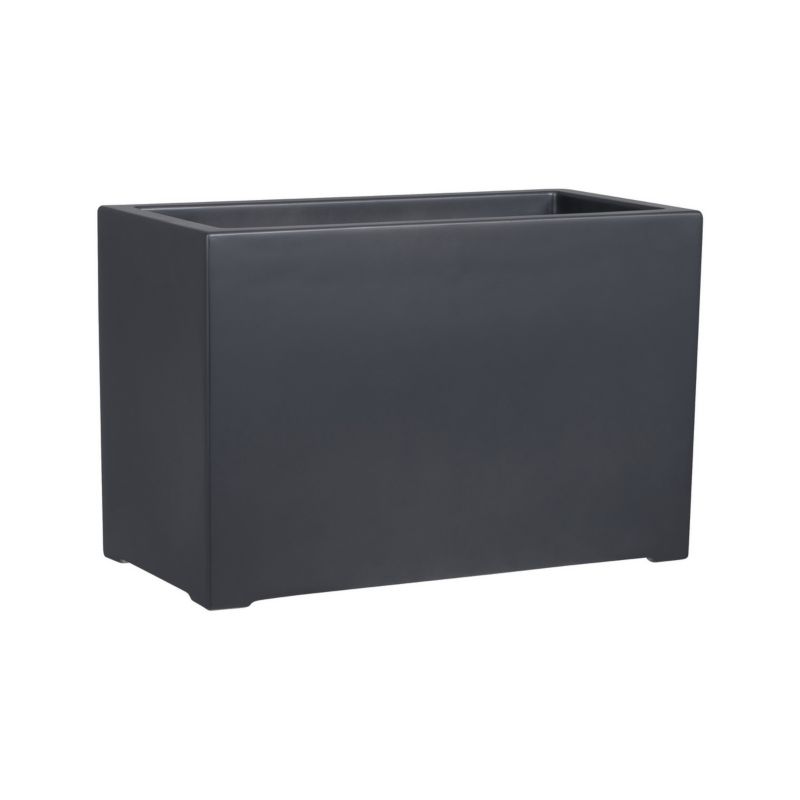 Doniczka Lechuza Z Włókna Szklanego Na Taras Do Domu D934A antracyt Mat 1 szt