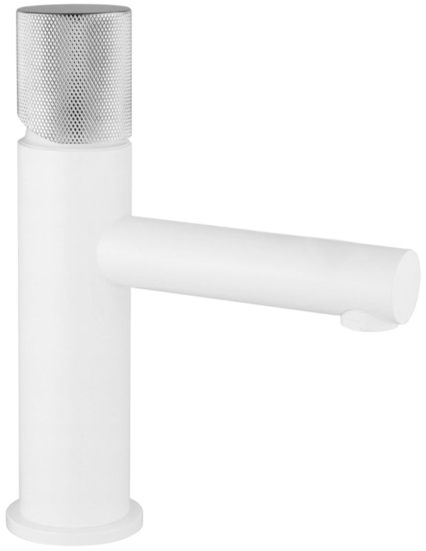 Bateria umywalkowa Mexen Elba One biały/chrom 17 cm 1 szt.