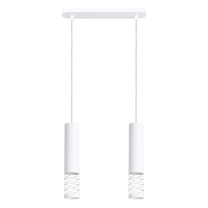 Lampa wisząca Sollux Lighting LAMI 2 biały 1 szt.