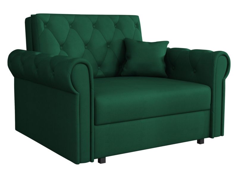 Kanapa rozkładana MIRJAN 24 Viva Roma I butelkowa zieleń 1 szt.