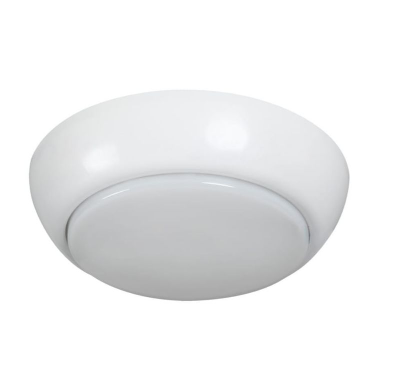 Plafon Kanlux Erton biały łazienkowy 1 x E27 x 15W IP44 wym: 9 x 25,2 x 25,2 cm - 1 szt.