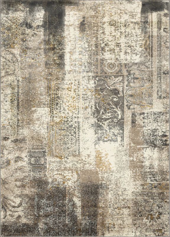 Dywan Lush Sewing 200 x 280 cm beżowy