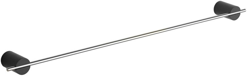 wieszak na ręcznik Mexen Aron czarny/chrom 60 cm 1 szt.