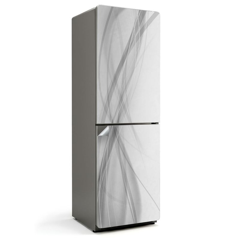 Naklejka na lodówkę Wallfluent 60x190 cm Abstrakcyjne fale linii 1 szt.