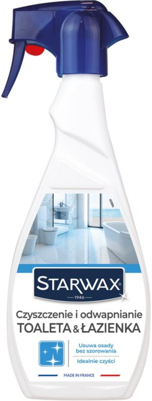 Środek do czyszczenia i odwapniania toalety i łazienki Starwax 0,5 l