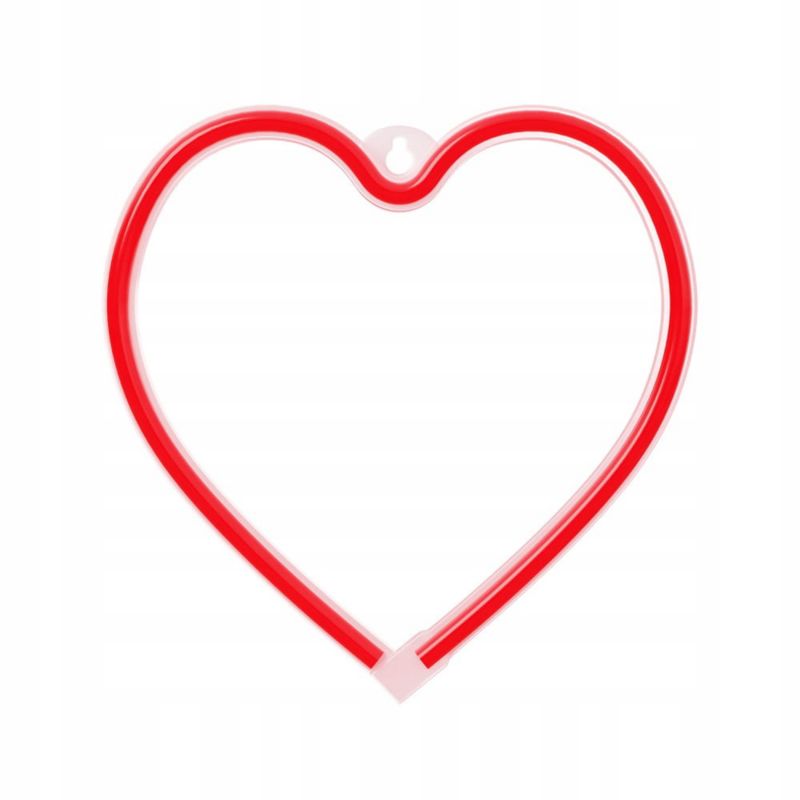Neon LED Forever Light serce kinkiet czerwony 1 szt.