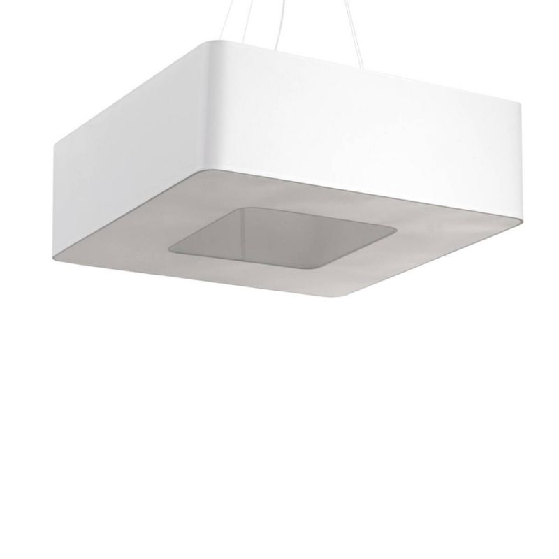 Lampa wisząca Sollux Lighting Urano 8273 biała szerokość 60 cm 8xE27 x 1 szt.