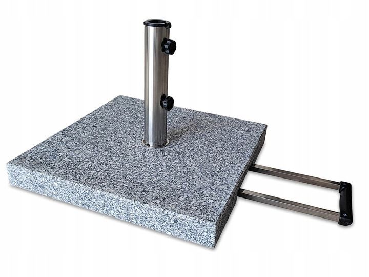 Podstawa Płyta Focus Garden do Parasola Ogrodowego centralnego Granitowa 50x50cm 1 szt