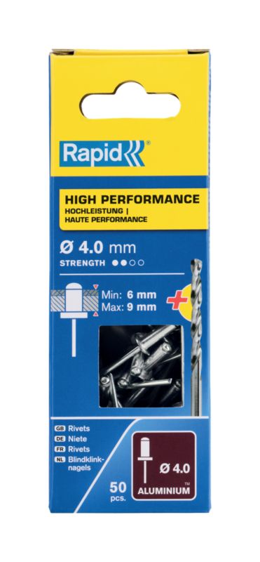 Nity wzmocnione Rapid śr. 4 x 12 mm 50 szt.