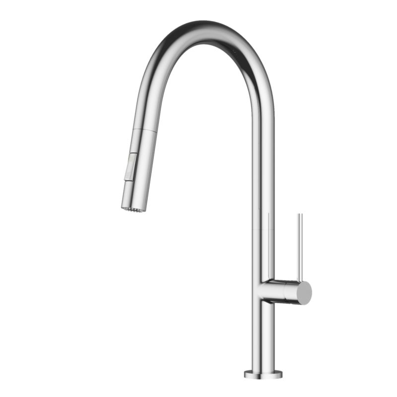 Bateria kuchenna granitan vaya chrom z wyciąganą wylewką 1 szt.