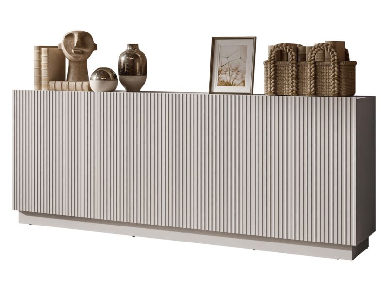 Komoda szeroka MIRJAN 24 Liverti 200 4D kaszmir 1 szt.