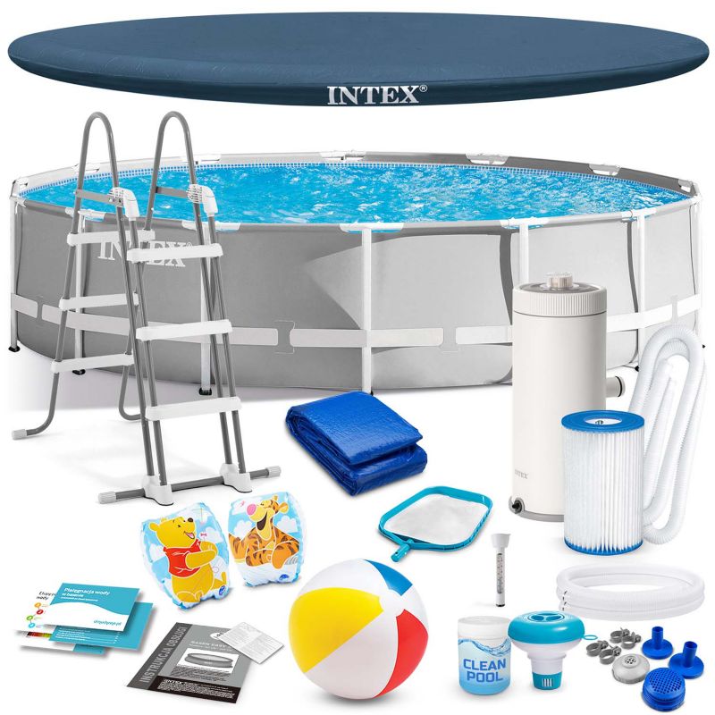 Basen ogrodowy Intex stelażowy 427x107cm 26720-17W1 1 szt.