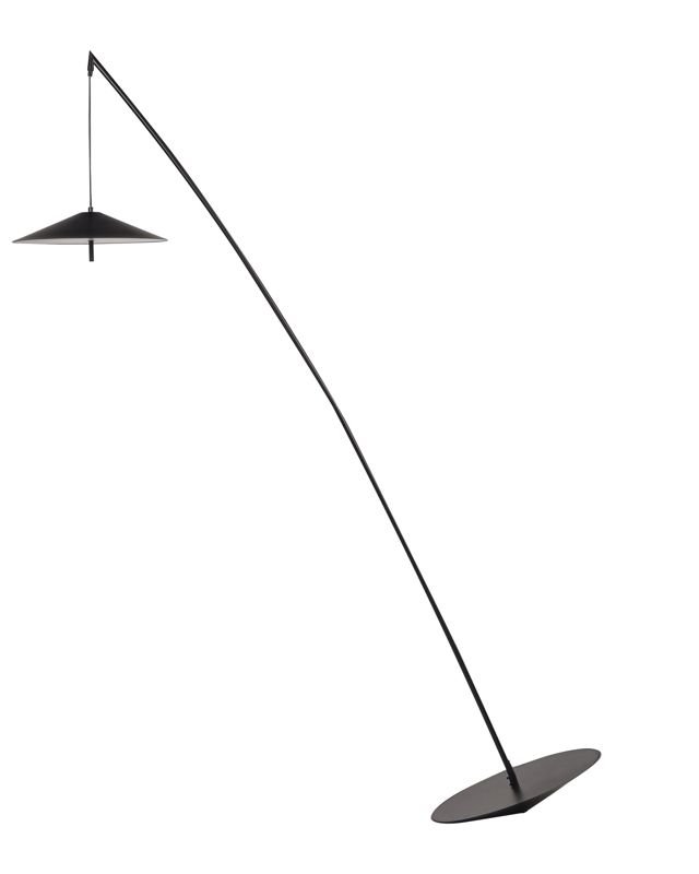 Lampa podłogowa Comalie Metal Czarny 1 szt.