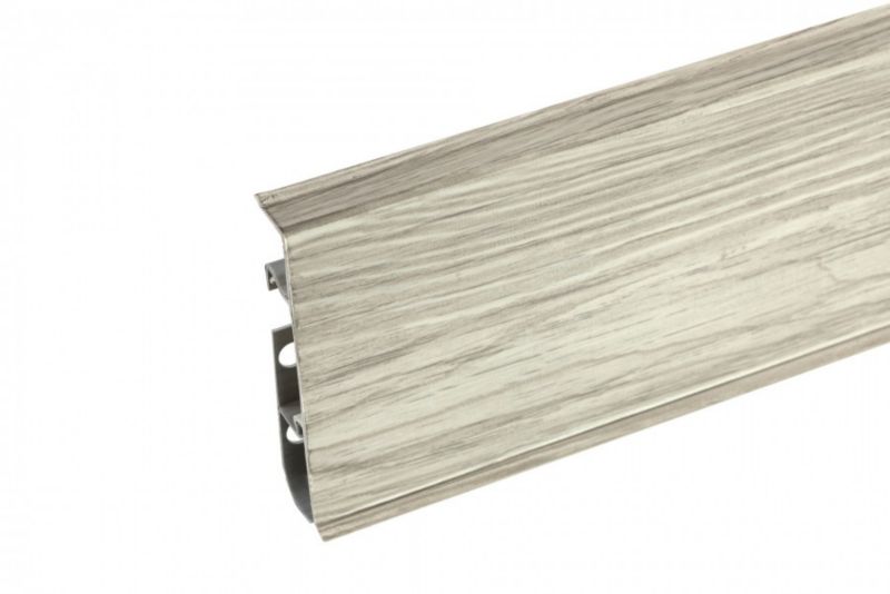 Listwa przypodłogowa Cezar Hi Line Prestige Dąb Beżowy Haras mat 22x75x2500mm PVC 1 szt.