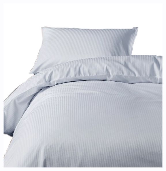 Komplet pościeli z mikrofibry KAM-POL bawełna 100% na zamek pasek 4mm 140x200 + 50x70 2 szt.