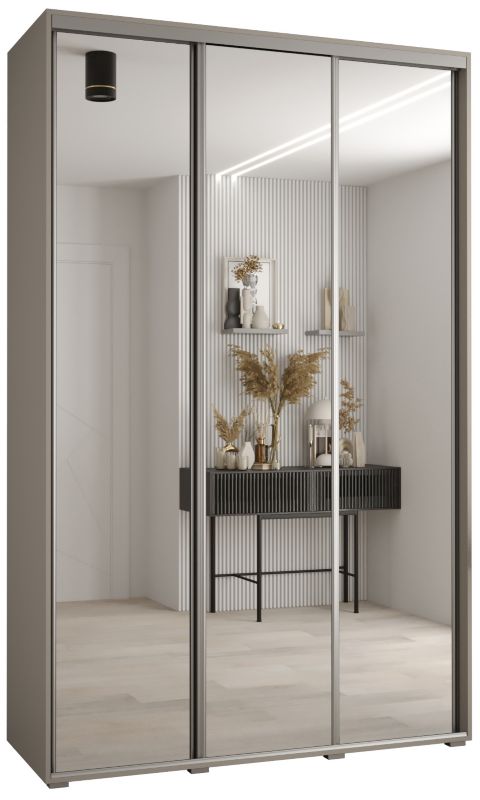 Szafa przesuwna Abiks 60 wysoka Dakota 2 160 kaszmir+kaszmir+srebr 1 szt