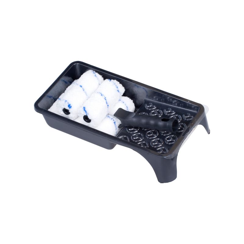 Zestaw malarski FAVORITE, SMALL nr 43, wałek Mikrofibra 10 cm, do farb ceramicznych, akrylowych, lateksowych, 9 elementów