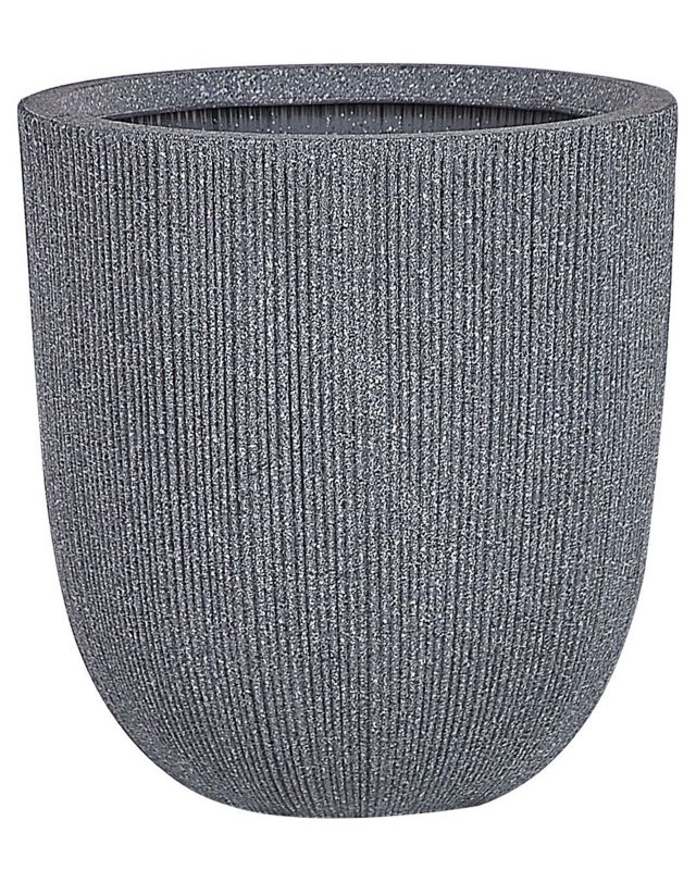 Doniczka Chios Plastik Szary 1 szt.