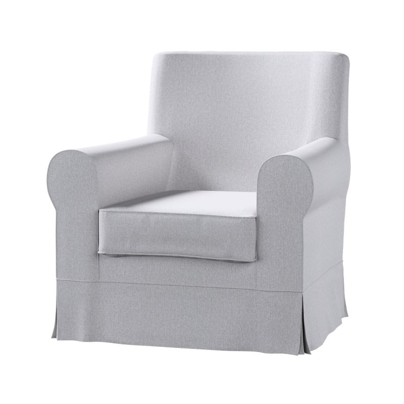 Pokrowiec na fotel Ektorp Jennylund Dekoria Amsterdam szary melanż 1 szt.